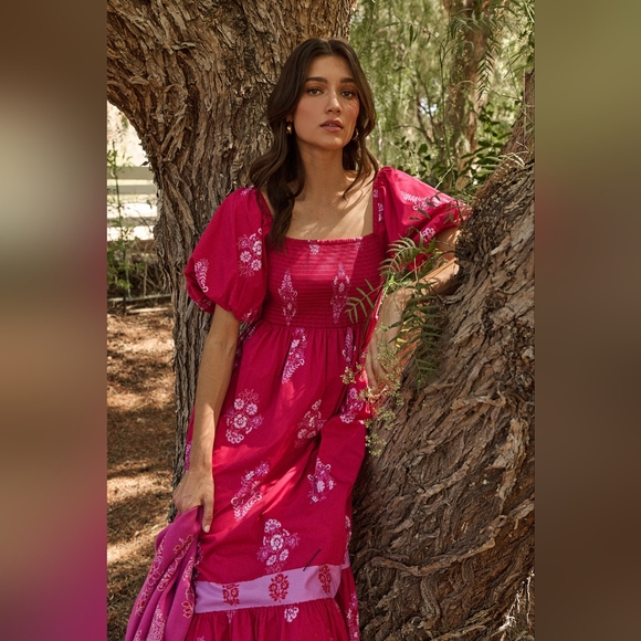 Sugarlips Dresses & Skirts - SUGARLIPS MERCER Elegant Pink Floral Women's Dress